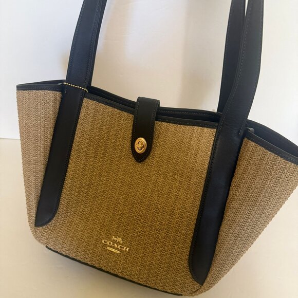 coach Hadley Turnlock Tote Bag cal87 - Picture 3 of 9